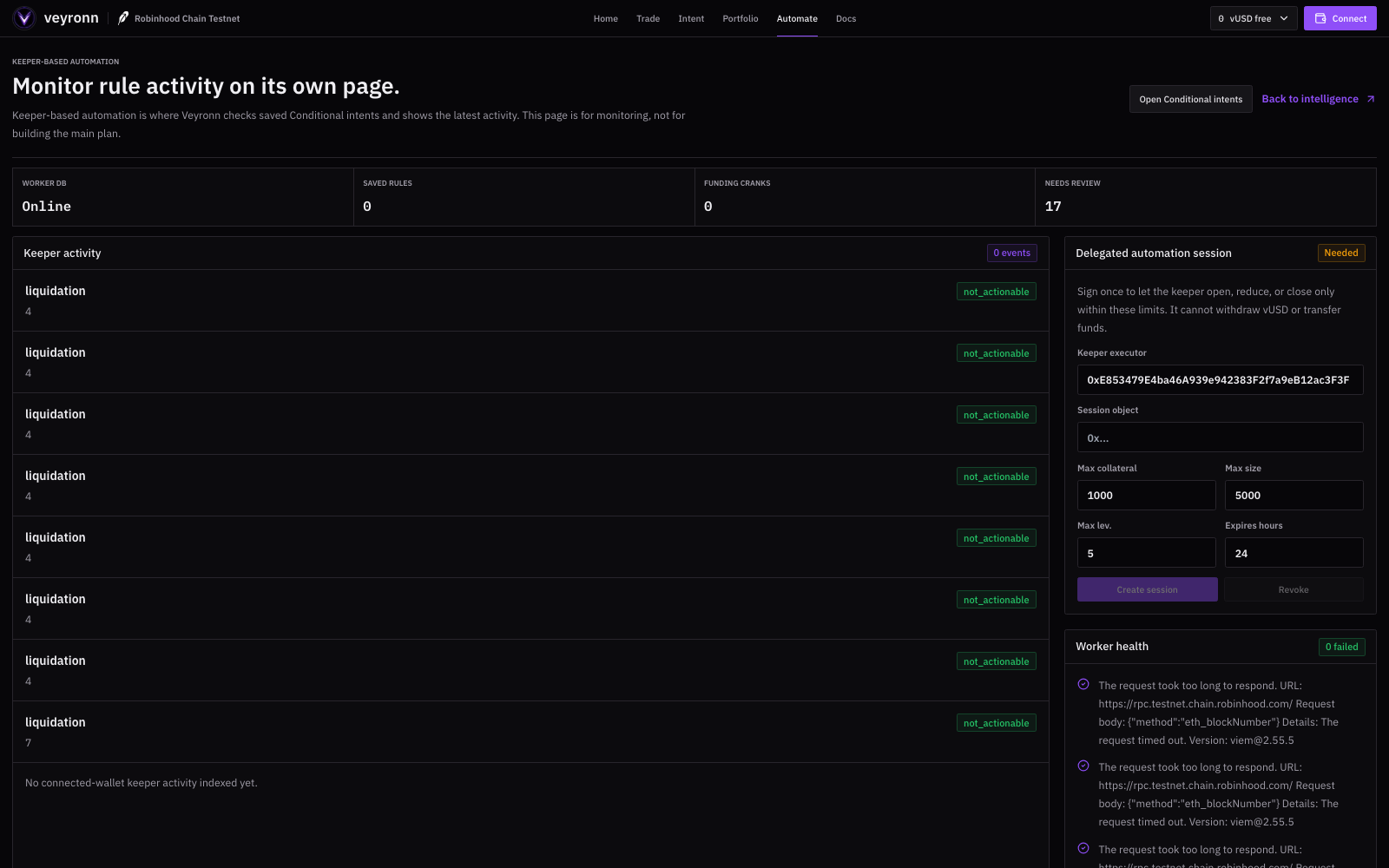 Veyronn keeper automation